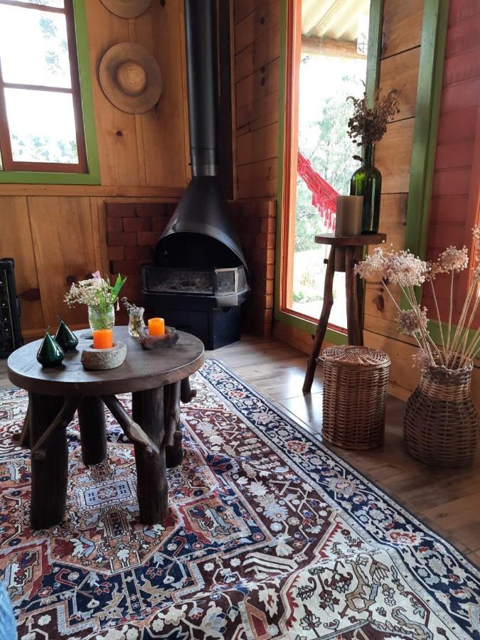 Sitio Recanto Da Guarda - Cabana Araucaria Бон-Ретиру Экстерьер фото