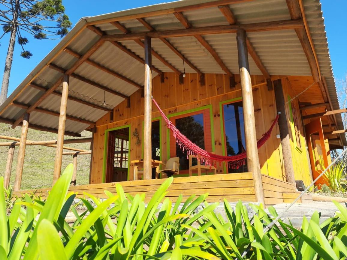 Sitio Recanto Da Guarda - Cabana Araucaria Бон-Ретиру Экстерьер фото
